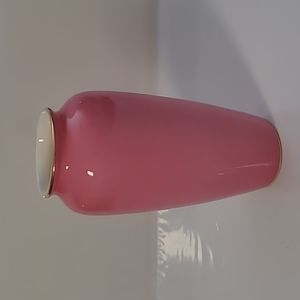 Vintage Royal aynsley England bone China  small vase pink color 4.5"